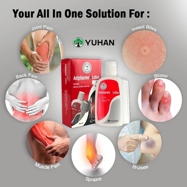 Dầu nóng xoa bóp Hàn Quốc Antiphlamine hồ trợ giảm đau cơ, giảm nhức mỏi