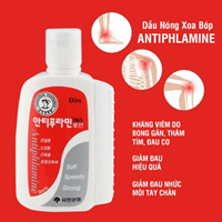 Dầu nóng xoa bóp Hàn Quốc Antiphlamine hồ trợ giảm đau cơ, giảm nhức mỏi