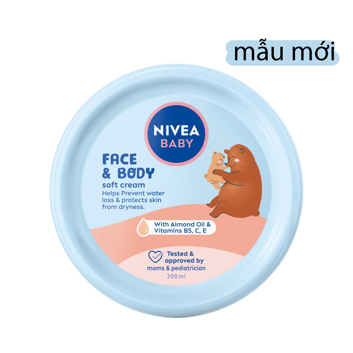 Kem dưỡng ẩm Nivea Baby 200ml