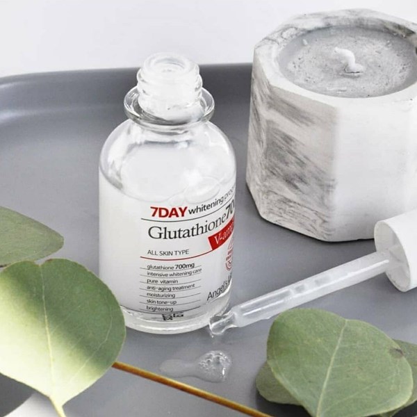 Tinh chất truyền trắng Angles Liquid 7 Day Whitening Program Glutathione 700 V Ampoule