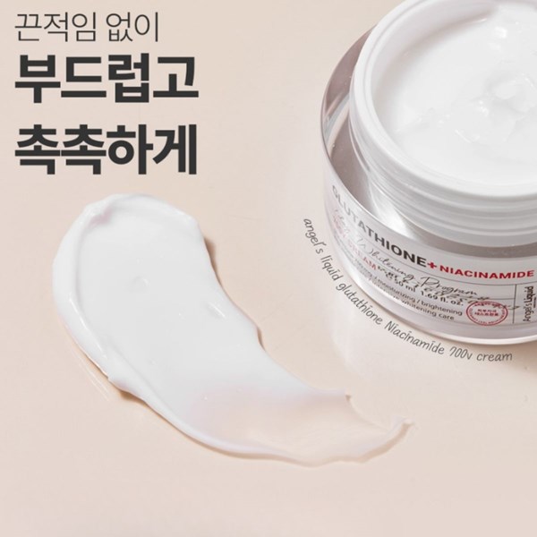 Kem dưỡng truyền trắng Angles Liquid 7 Day Whitening Program Glutathione 700 V Cream