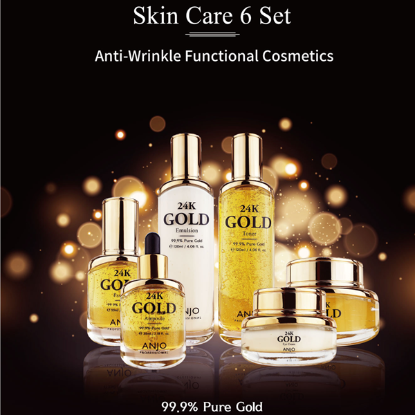 Set dưỡng da Anjo tinh chất vàng Hàn Quốc