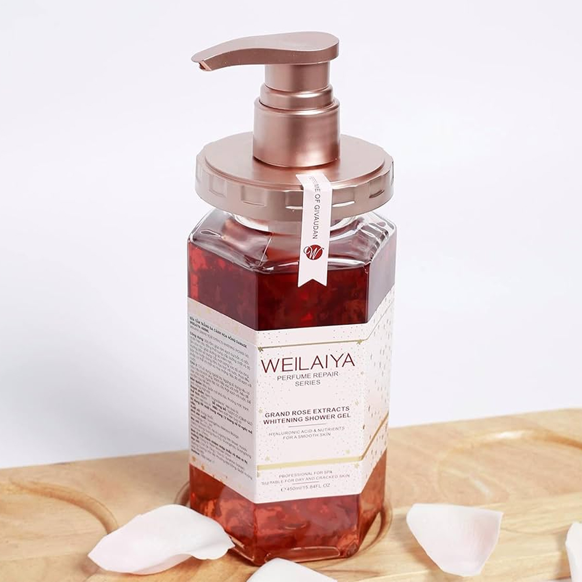 Sữa tắm mật hoa hồng Weilaya 500ml