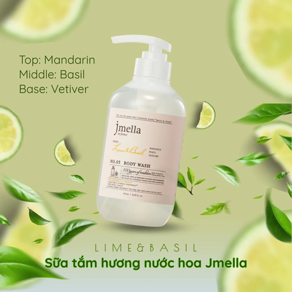  Sữa tắm J.Mella Hàn Quốc