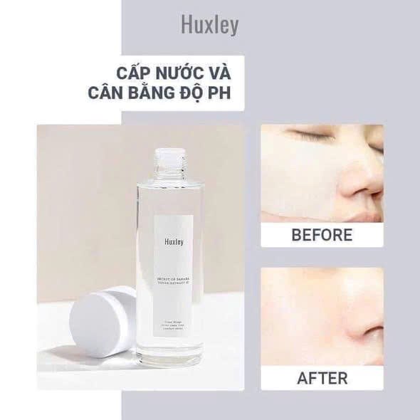 Toner cân bằng da dành cho da dầu nhạy cảm Huxley 120ml