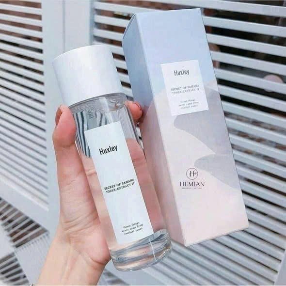 Toner cân bằng da dành cho da dầu nhạy cảm Huxley 120ml