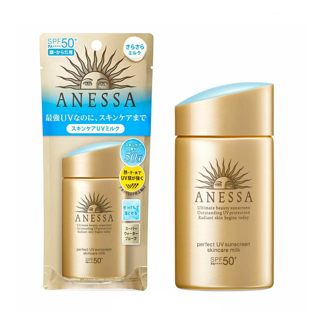 Kem chống nắng Anessa Perfect UV SPF50+ PA++++ Shiseido