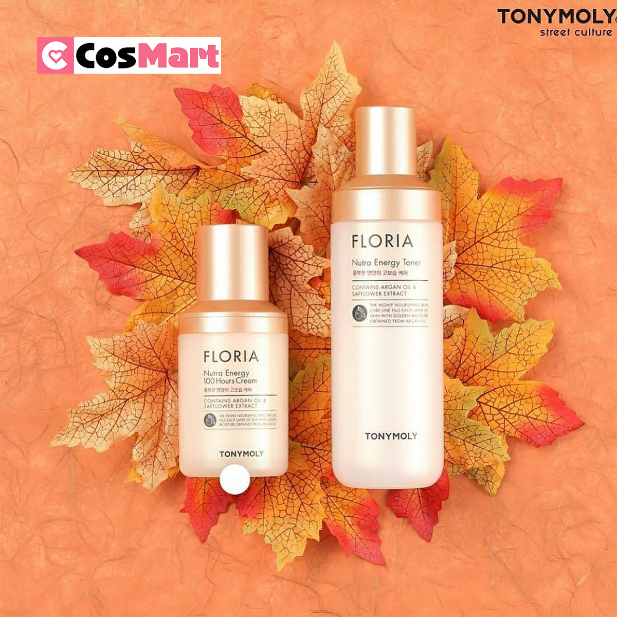 Kem dưỡng ẩm dành cho da khô Tonymoly Floria Nutra Energy 100 hours cream