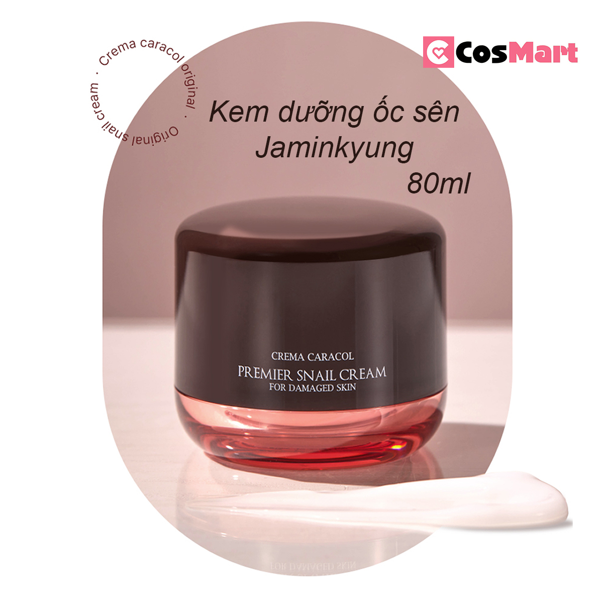 Kem dưỡng da phục hồi mềm mịn Cremacaracol Premier Snail Cream 80ml jaminkyung