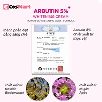 Kem dưỡng trắng sáng da căng mịn Tosowoong Arbutin Whitening cream 50g
