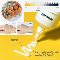 Bộ đôi kem dưỡng ngày đêm Melas 2X Cream Pretty Skin