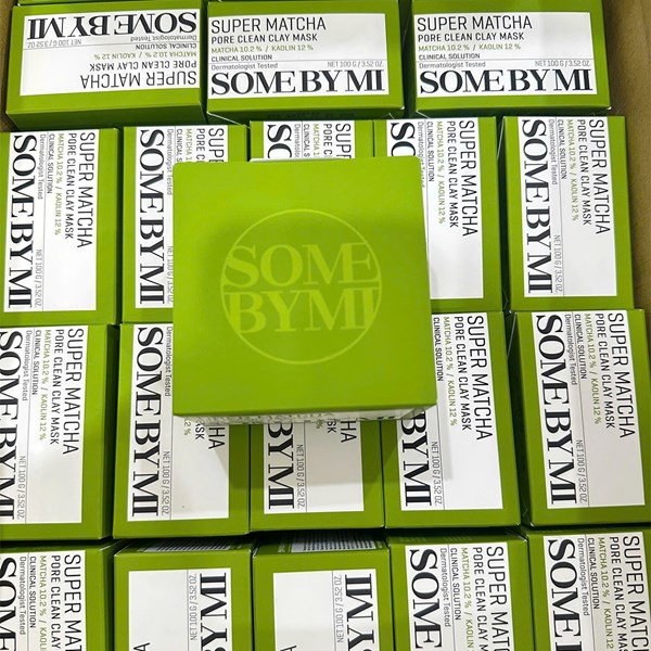 Mặt nạ đất sét Some by mi super matcha pore clean clay mask cho da dầu mụn