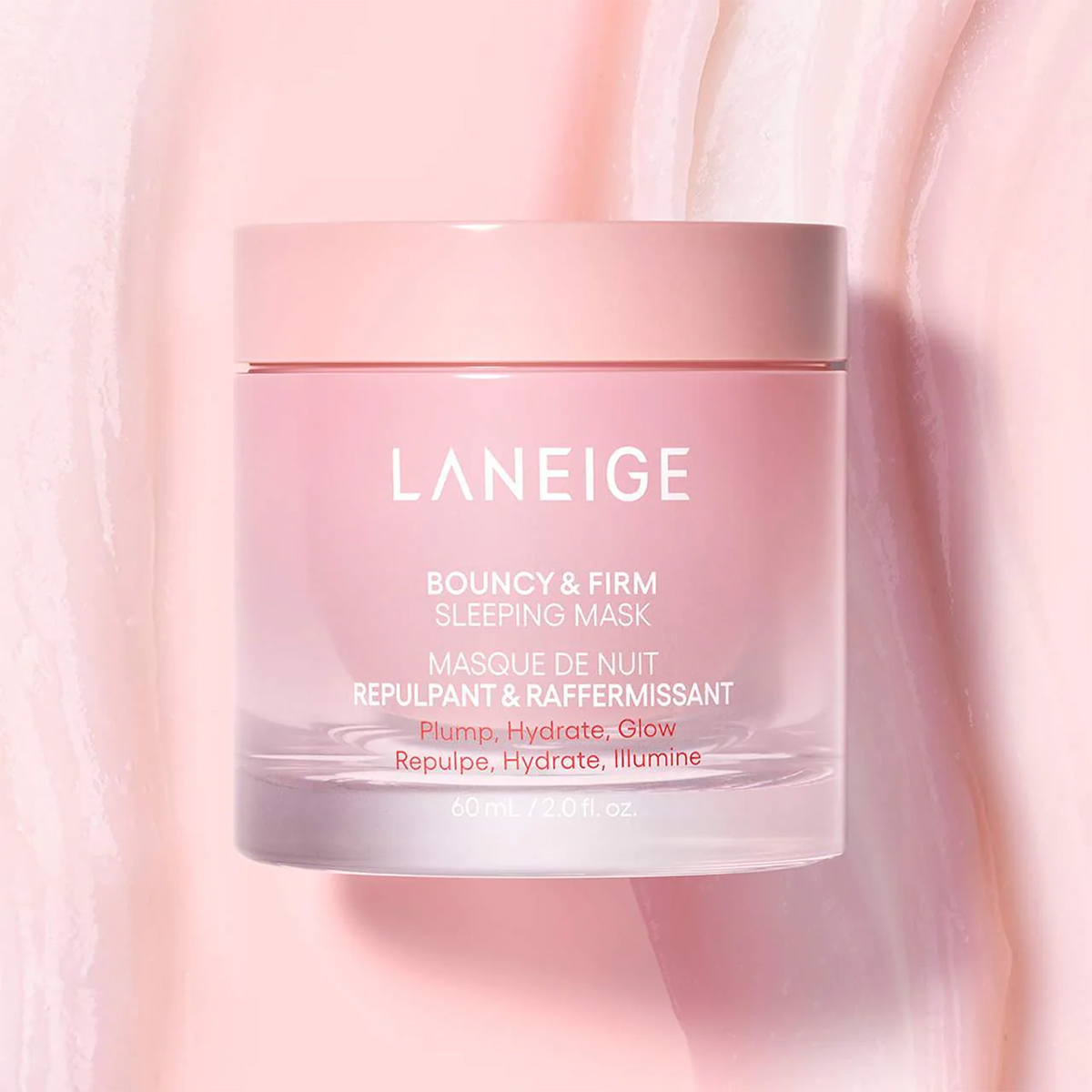 Mặt nạ ngủ dưỡng trắng dưỡng ẩm Laneige Bouncy & Firm Sleeping Mask 60g