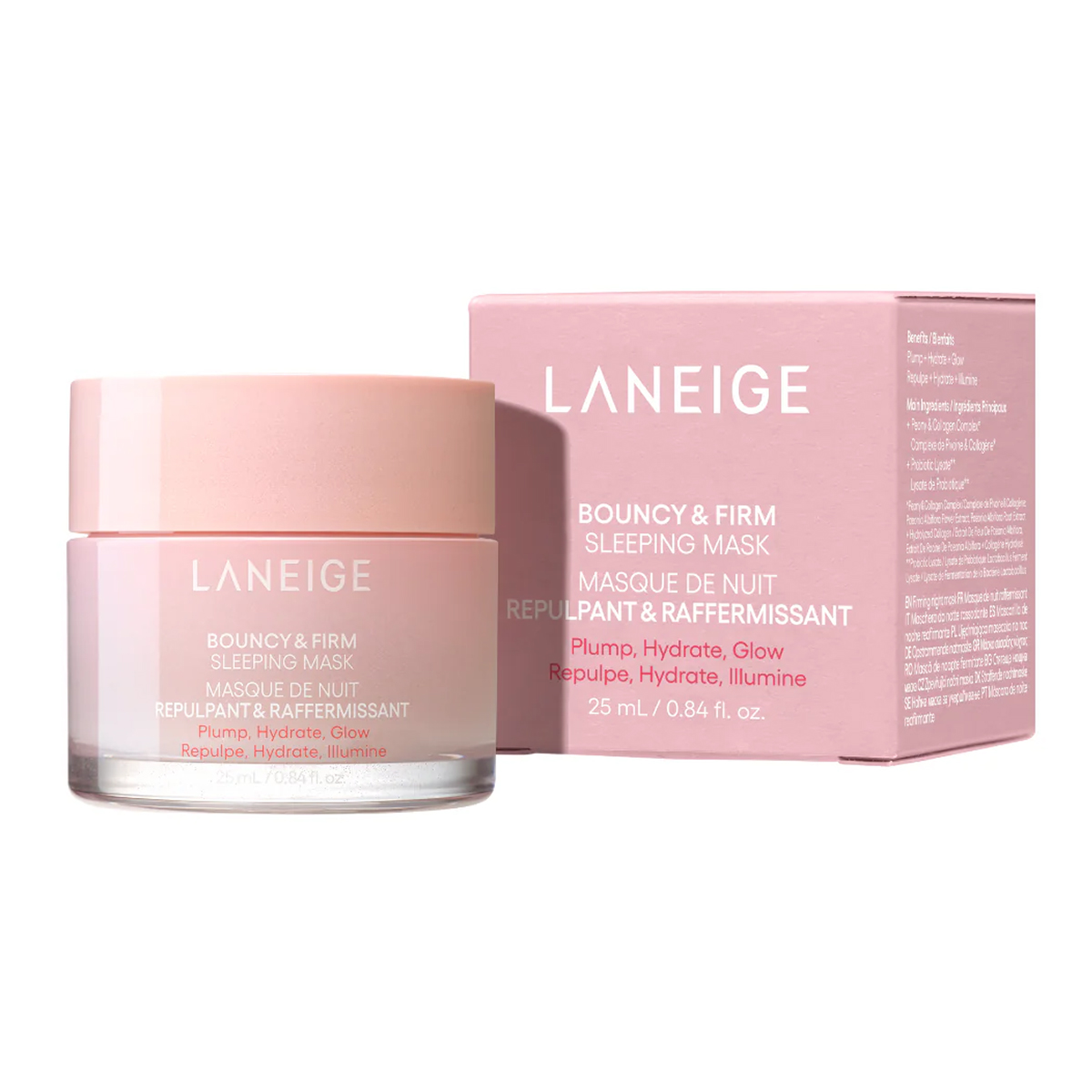 Mặt nạ ngủ dưỡng trắng dưỡng ẩm Laneige Bouncy & Firm Sleeping Mask 60g