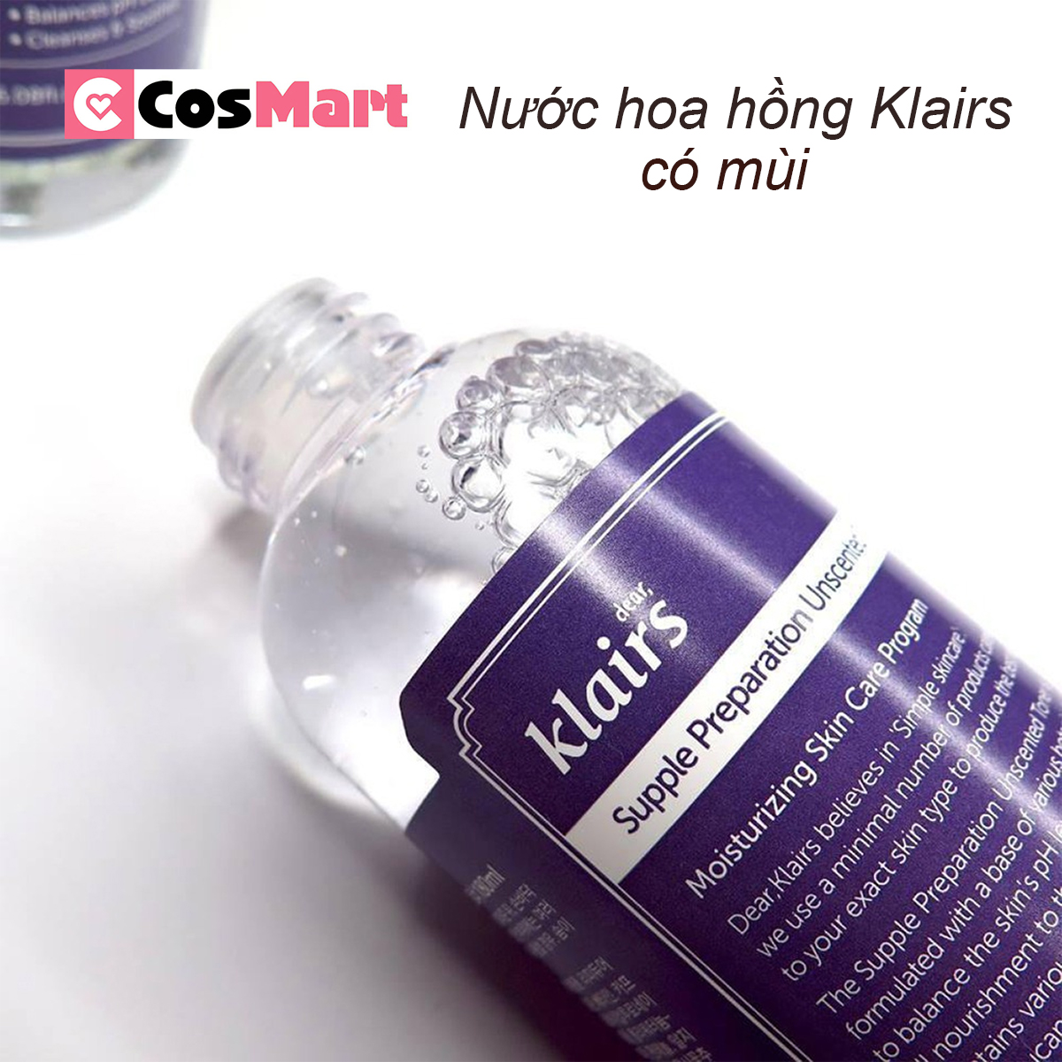 Nước hoa hồng Klairs 180ml