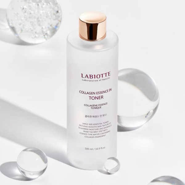 Nước hoa hồng Labiotte Collagen essence in toner 500ml