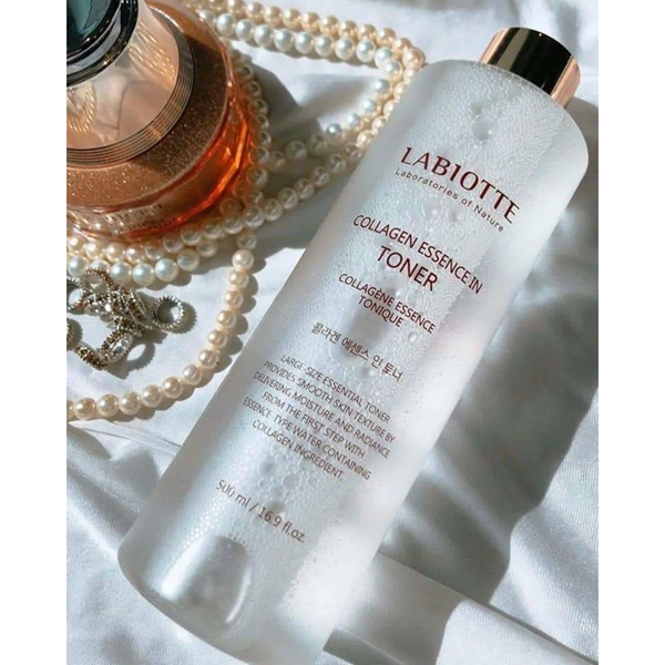 Nước hoa hồng Labiotte Collagen essence in toner 500ml