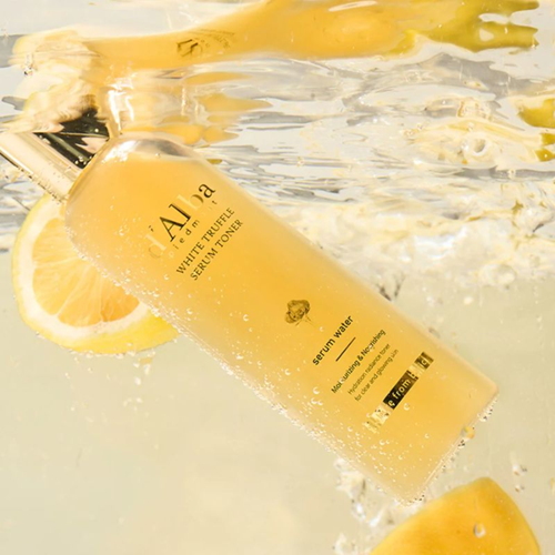 Nước hoa hồng dạng tinh chất dưỡng trắng da mờ thâm nám D'Alba White Serum Toner 180ml