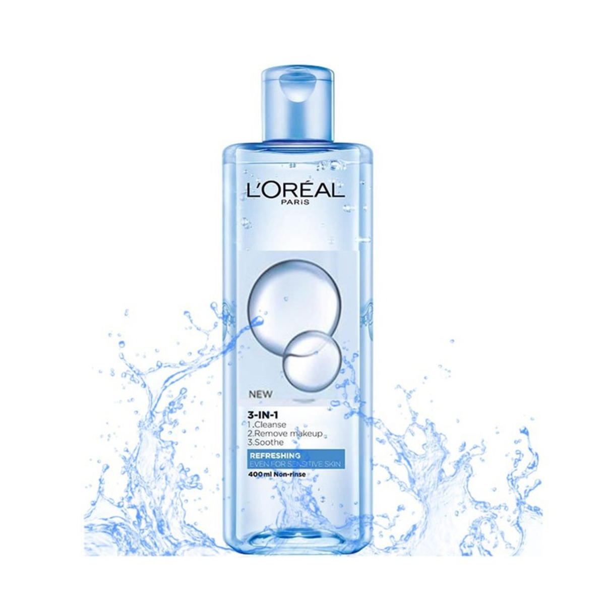 Nước tẩy trang Loreal 3in1 Micellar Water 400ml