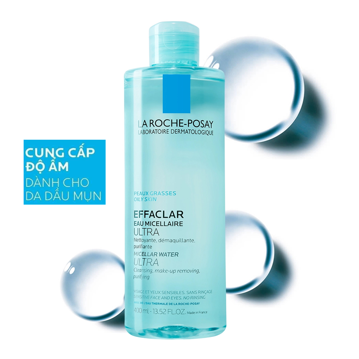 Nước tẩy trang Laroche Posay Micellar Water Ultra 400ml