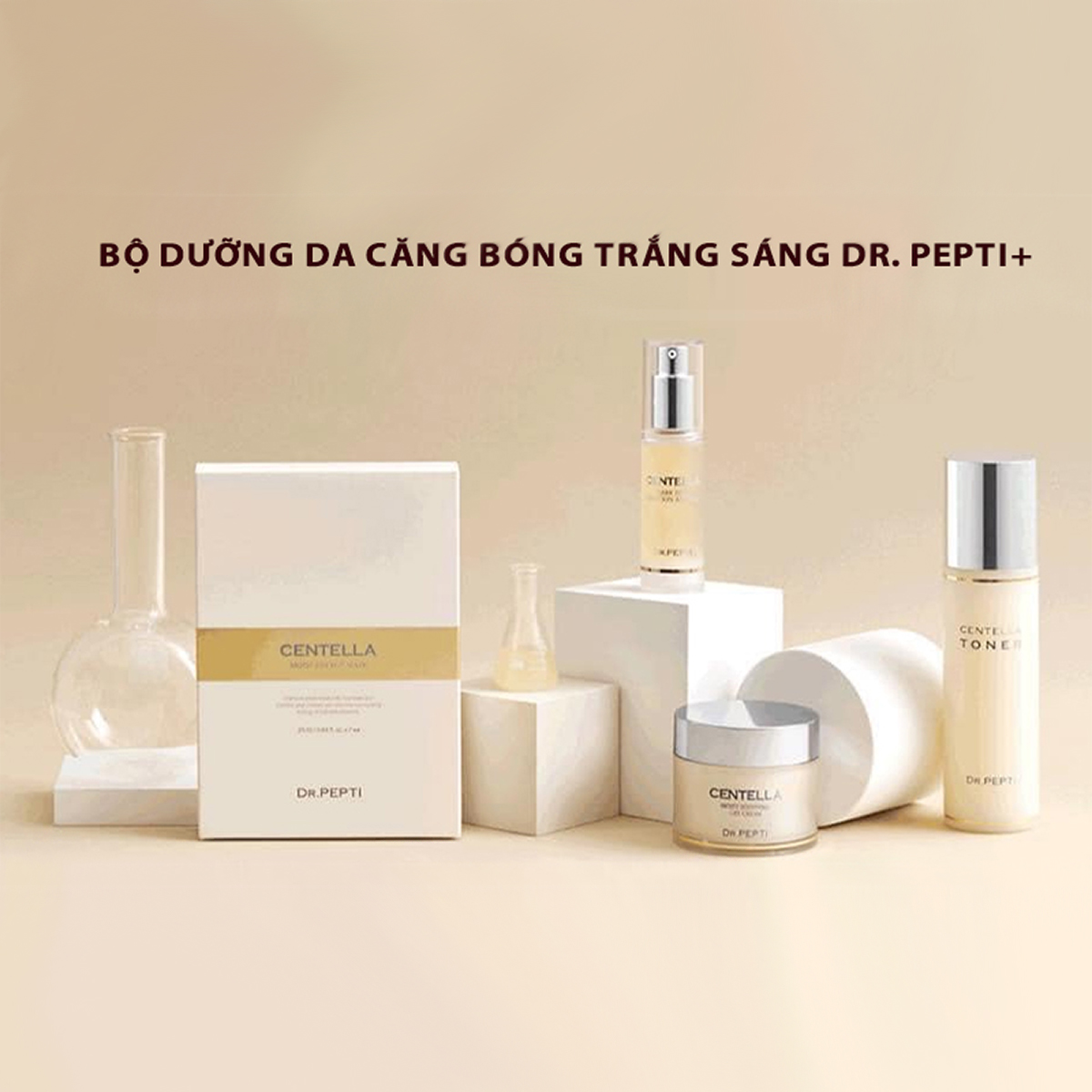 Bộ dưỡng da căng bóng Dr.Pepti+ EX