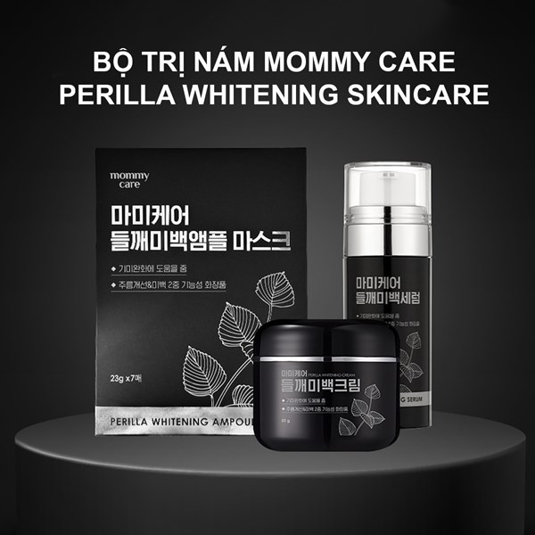 Combo trị nám mờ thâm sạm tàn nhang Mommy Care Perilla Whitening