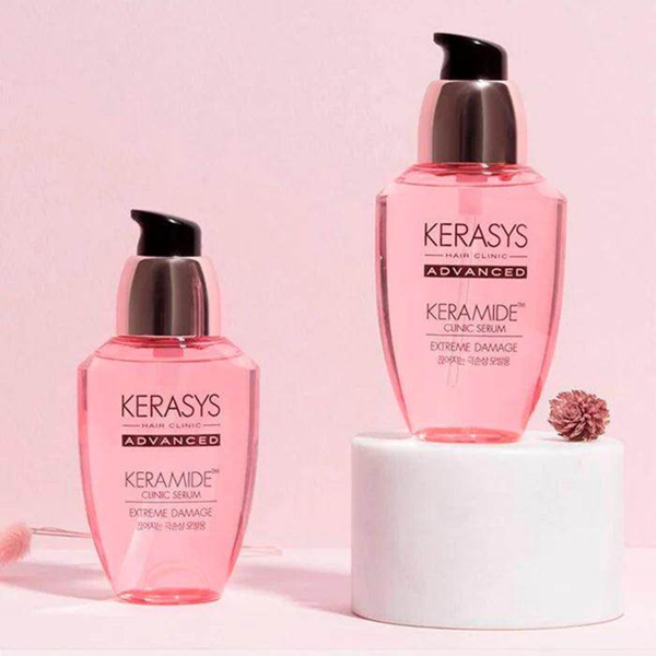 Serum dưỡng tóc Siêu dưỡng & Phục hồi tóc hư tổn Kerasys Hair Clinic Advanced Keramide