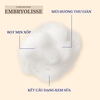 Sữa Rửa Mặt Thuần Chay 𝐄𝐦𝐛𝐫𝐲𝐨𝐥𝐢𝐬𝐬𝐞 𝐋𝐚𝐢𝐭-𝐂𝐫𝐞̀𝐦𝐞 𝐌𝐨𝐮𝐬𝐬𝐚𝐧𝐭 200ml