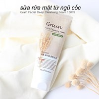 Sữa rửa mặt tạo bọt từ ngũ cốc Mediflower Grain Facial Deep cleansing foam 150g