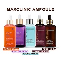 Dòng serum chống lão hóa xóa nhăn chống nắng dưỡng ẩm phục hồi da Maxclinic ampoule 100ml