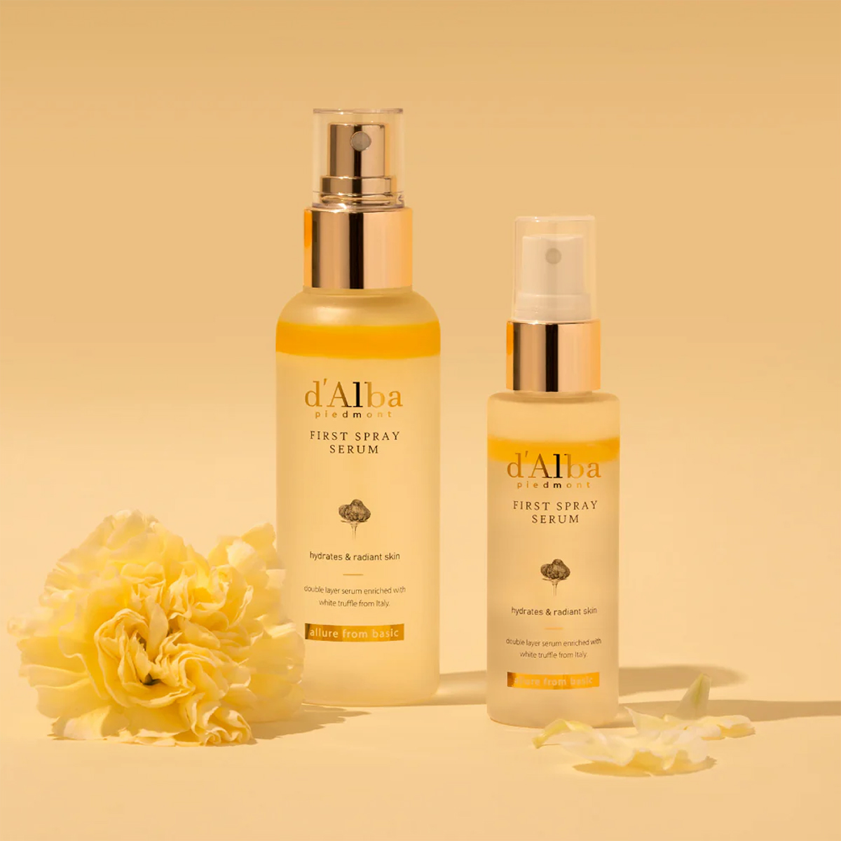 Serum dạng xịt căng bóng da D'Alba từ nấm Truffle trắng