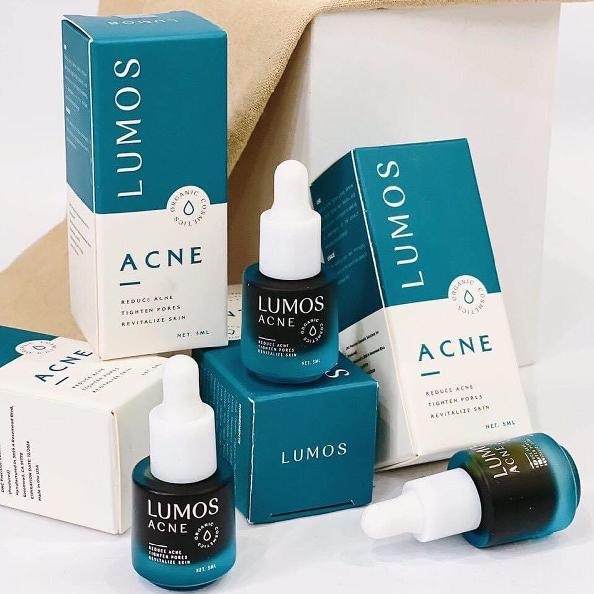 Serum trị mụn mờ thâm Lumos Acne 5ml