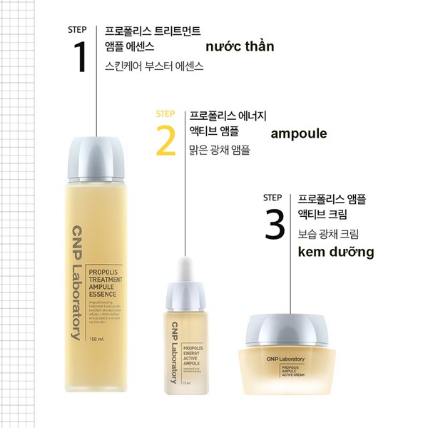 Nước thần keo ong CNP Propolis first essence 150ml fullbox