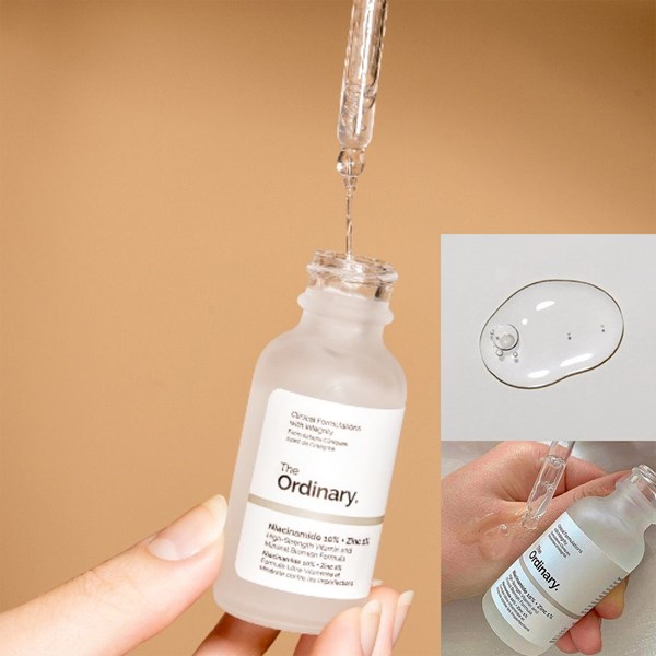 Tinh chất trị mụn, se khít lỗ chân lông The Ordinary Niacinamide 10% + Zinc 1% 30ml