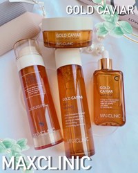 Serum dưỡng da căng bóng Maxclinic Gold Caviar Ampoule 100ml Hàn Quốc