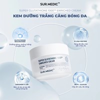 Bộ 3 dưỡng trắng Sur.Medic Super Glutathione