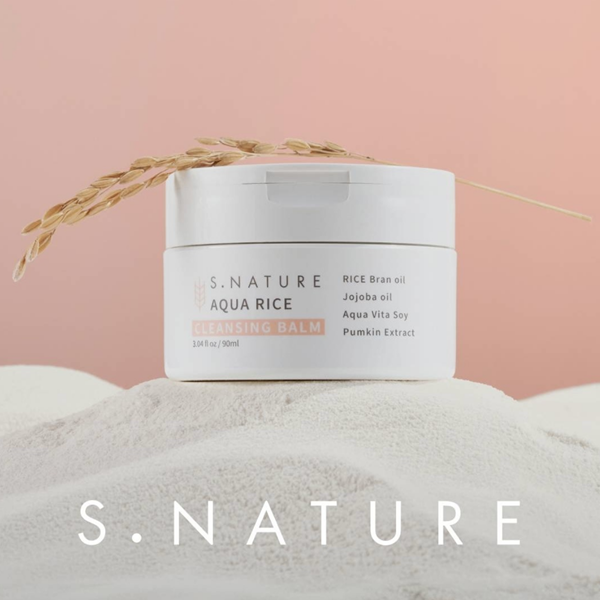 S Nature Aqua Rice cleansing balm