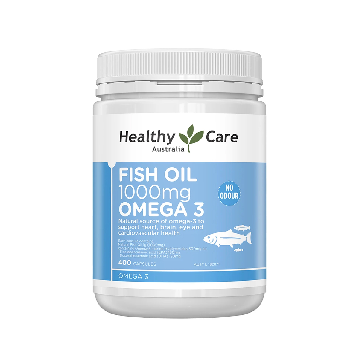 Viên dầu cá Omega 3 Healthy Care 1000mg 400 viên