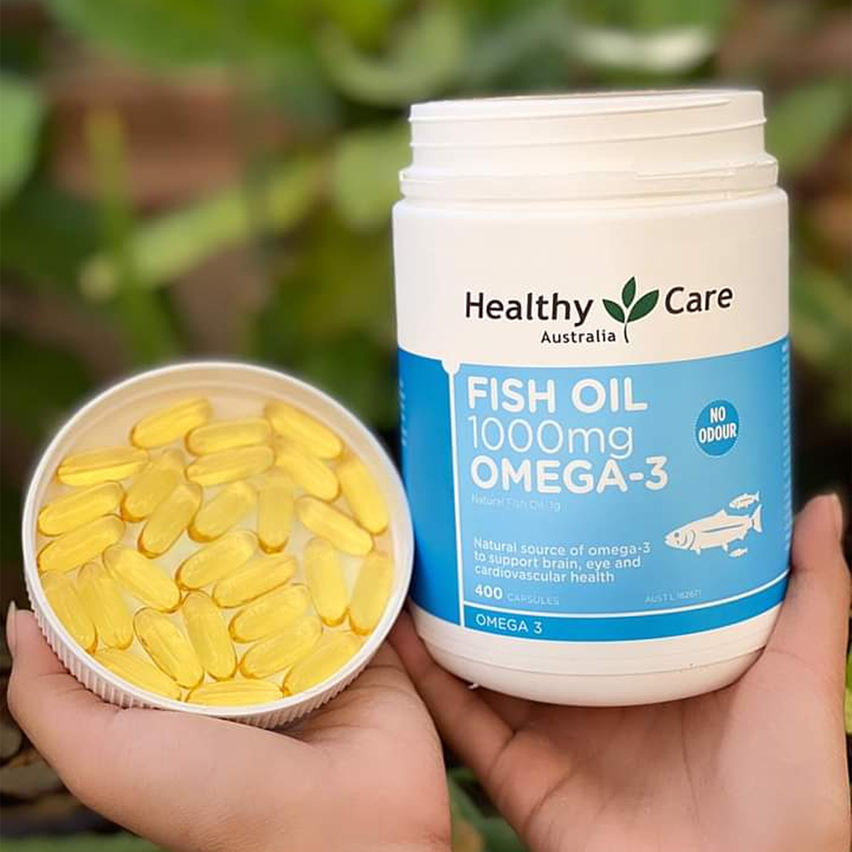 Viên dầu cá Omega 3 Healthy Care 1000mg 400 viên