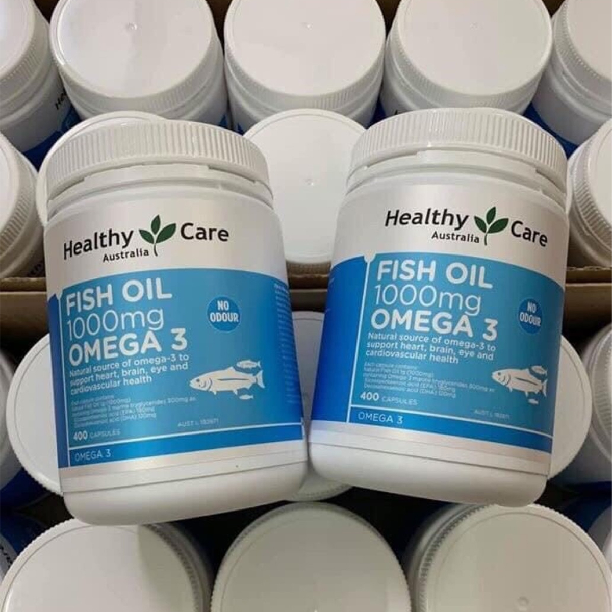 Viên dầu cá Omega 3 Healthy Care 1000mg 400 viên