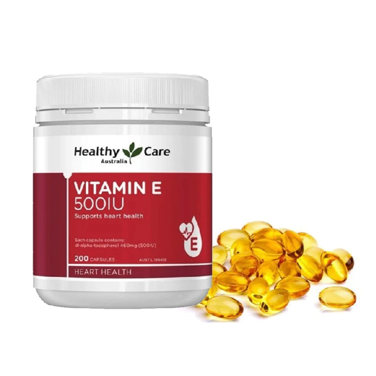 Vitamin E Healthy Care 500iu 200 viên